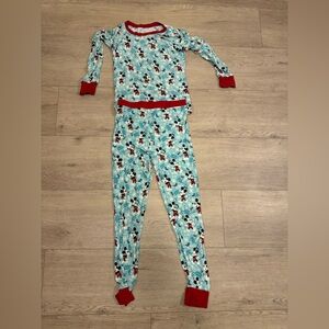 Little Sleepies x Disney‎ Mickey Mouse Winter Holiday Pajamas 12/14